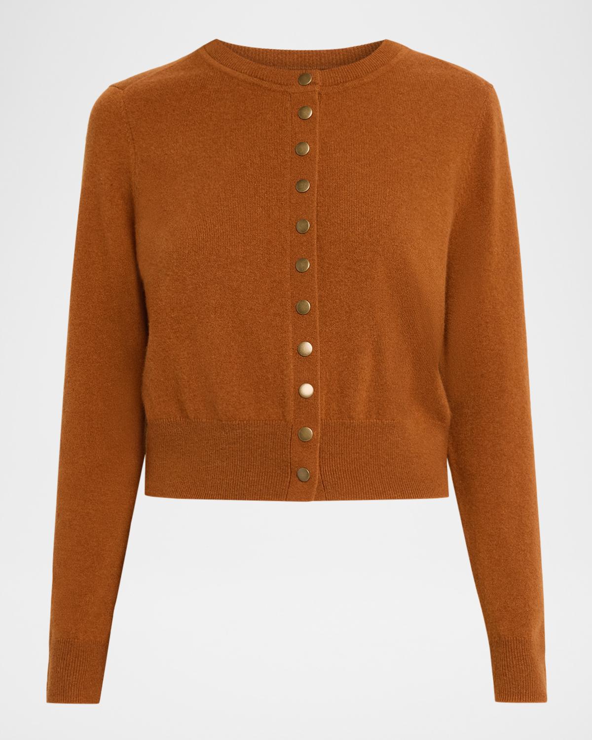 Idesia Cashmere Crewneck Cardigan