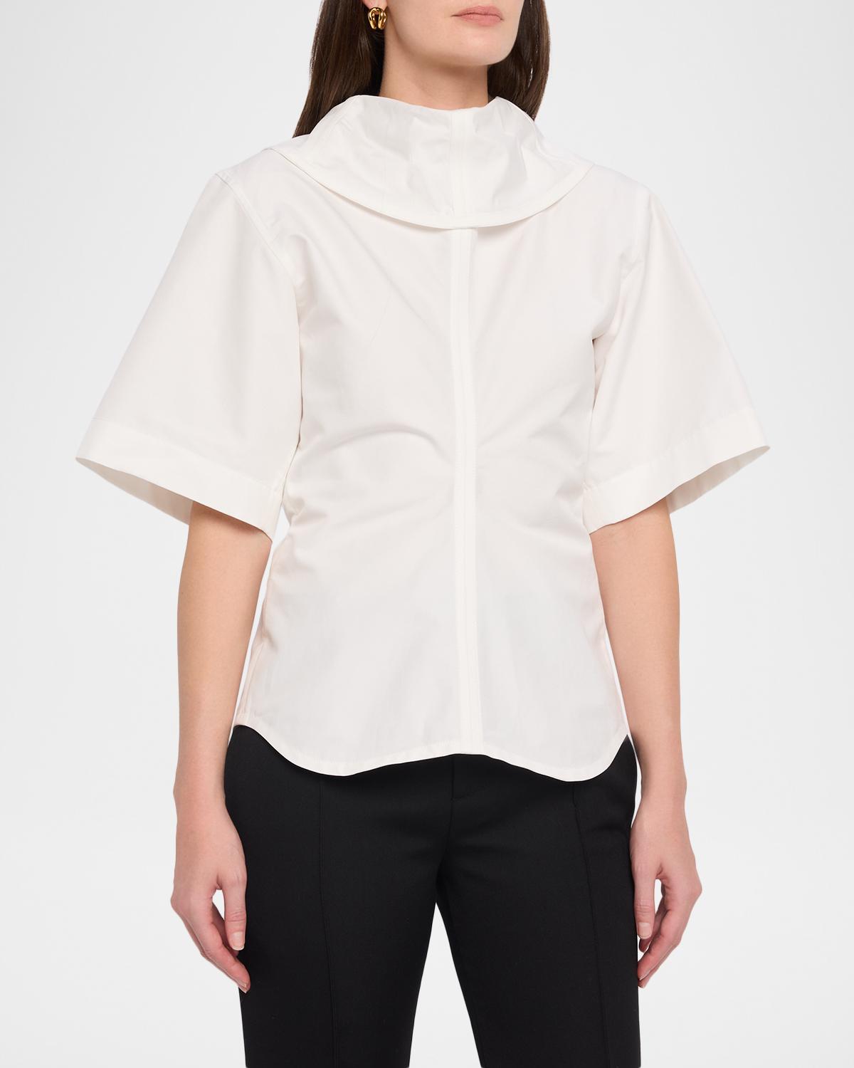 Compact Cotton Toile Shirt - thumbnail 4