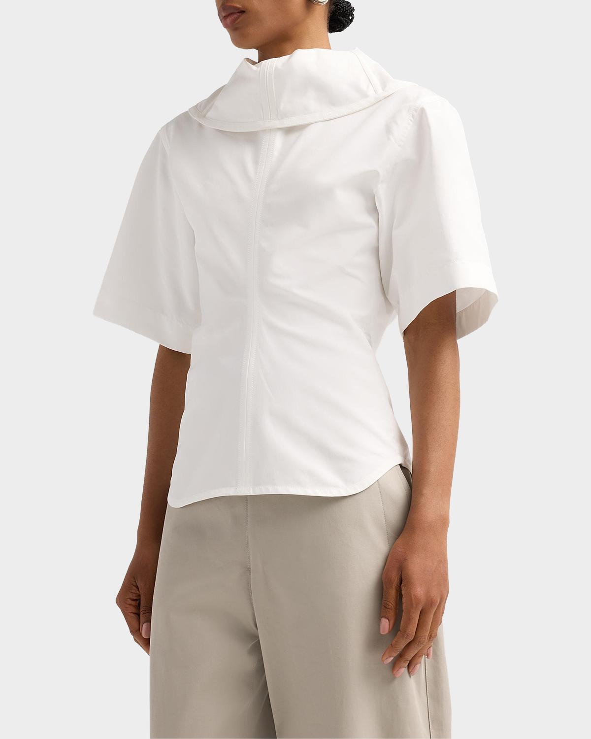 Compact Cotton Toile Shirt - thumbnail 5