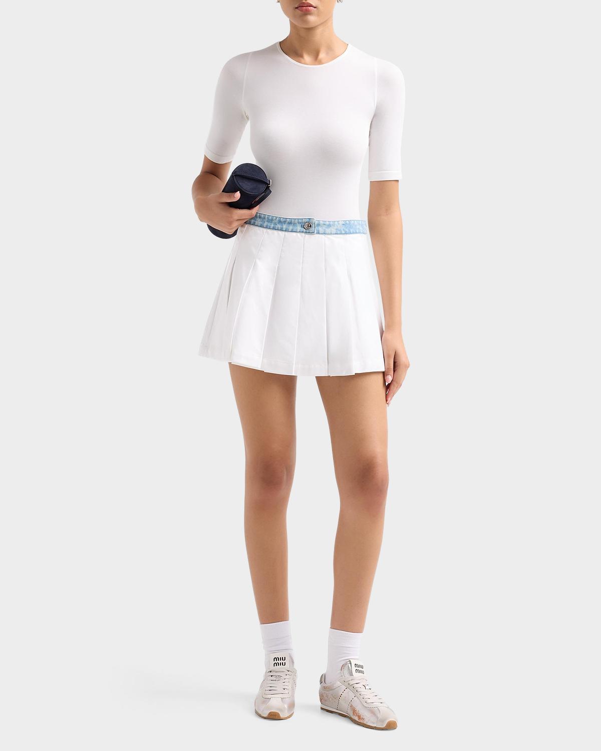 Kelsie Pleated Mini Skirt - thumbnail 2
