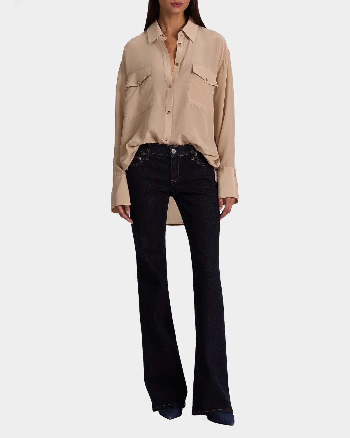 Finely Silk Oversized Shirt - thumbnail 2