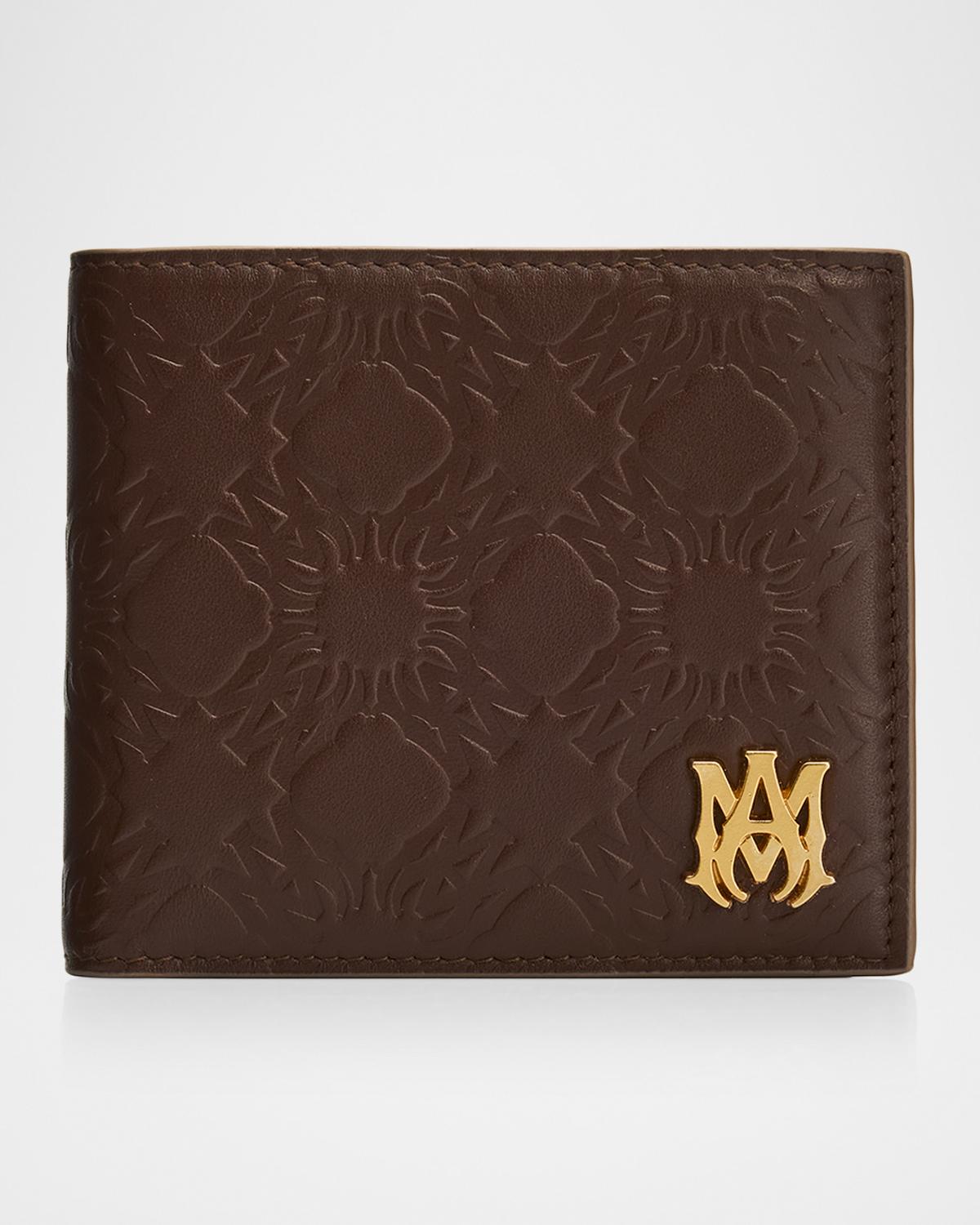 Amiri Men's MA Quad Leather Bifold Wallet | Neiman Marcus