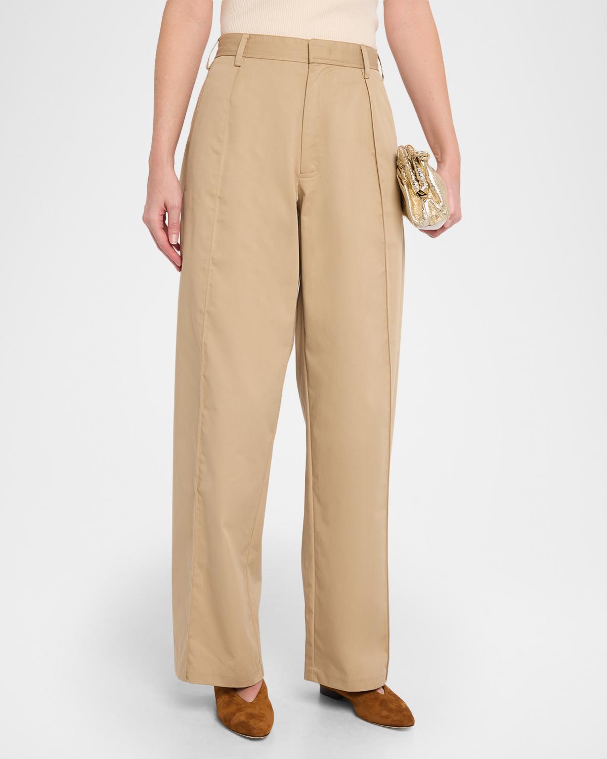 Cotton Twill Straight-Leg Utility Pants - thumbnail 4