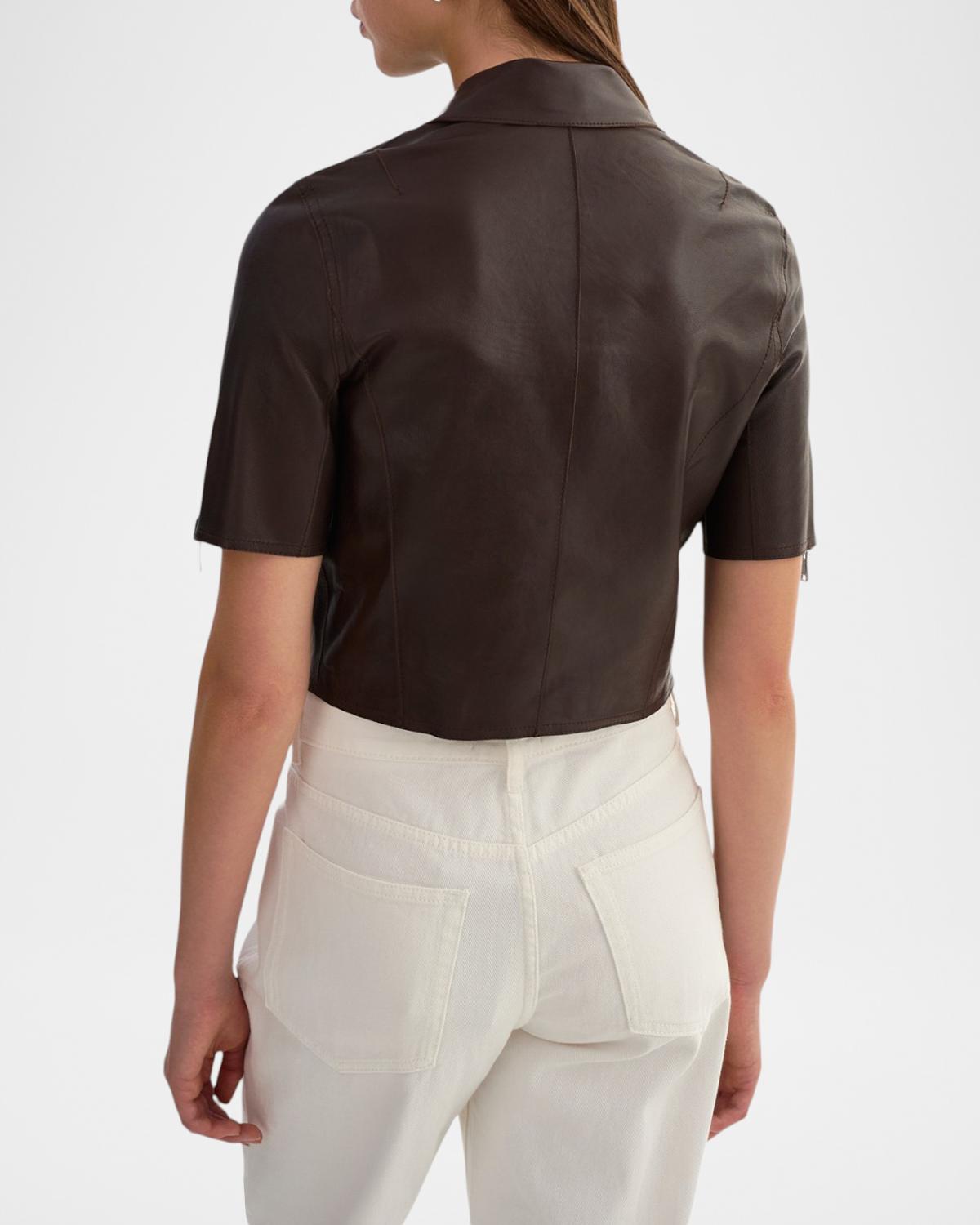 Sevana Leather Reversible Jacket - thumbnail 2