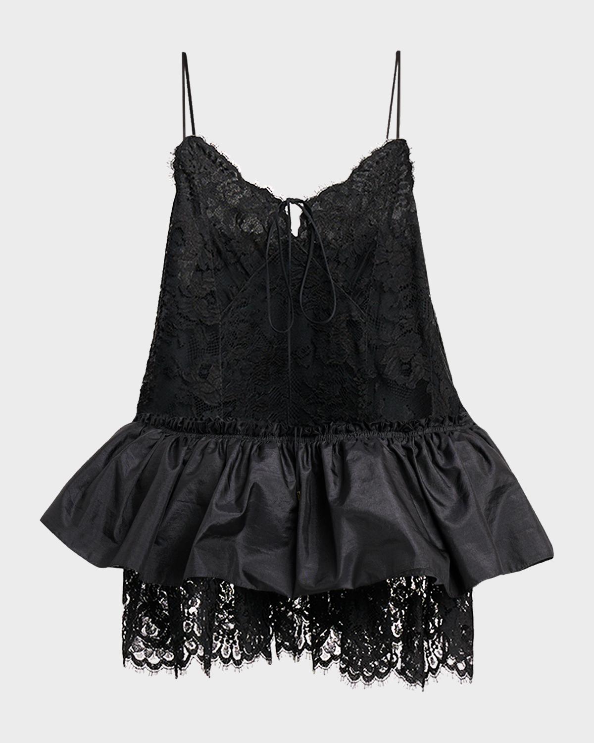 Light Technical Taffetas Top