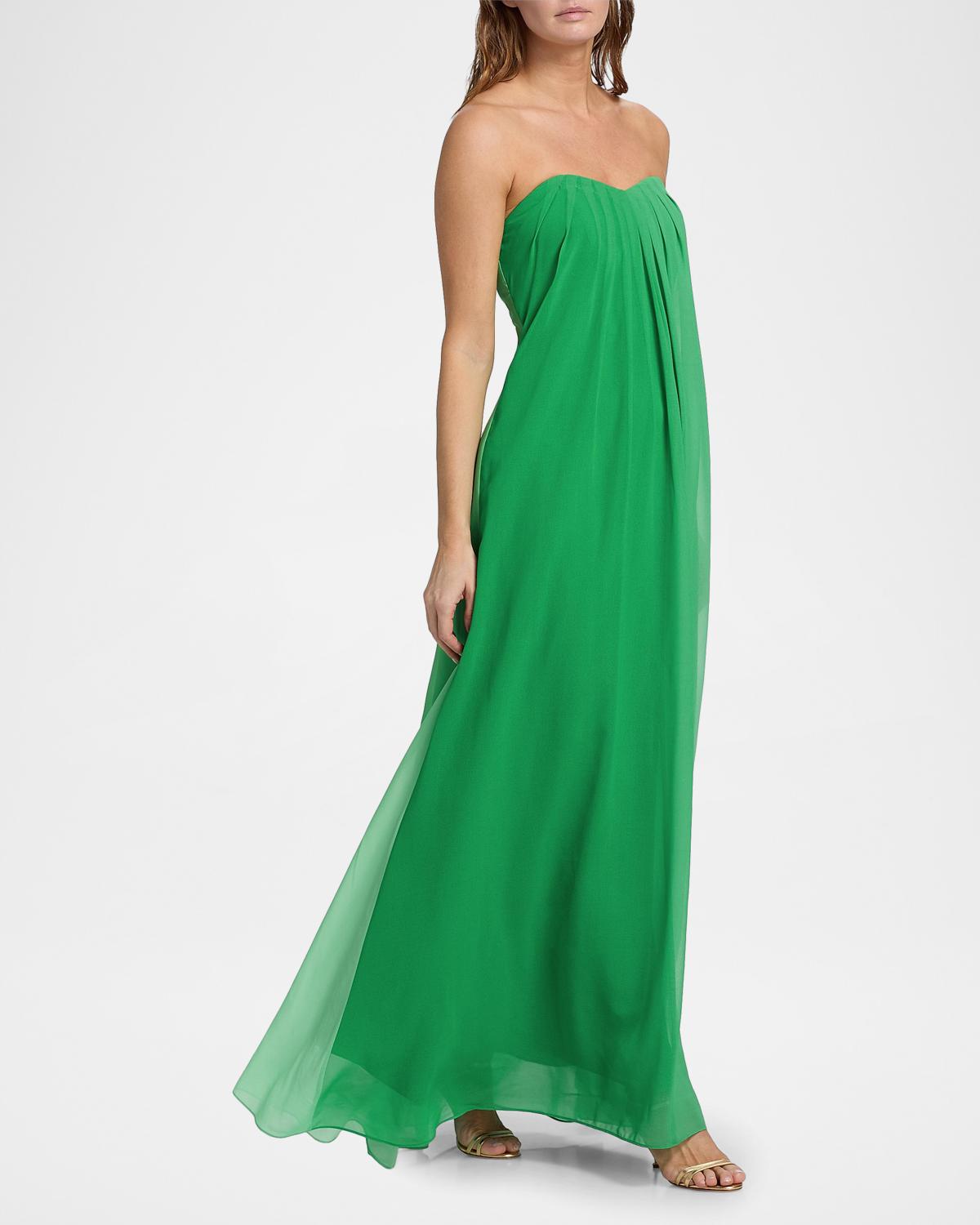 Sunset Stripe Strapless Maxi Dress - thumbnail 2