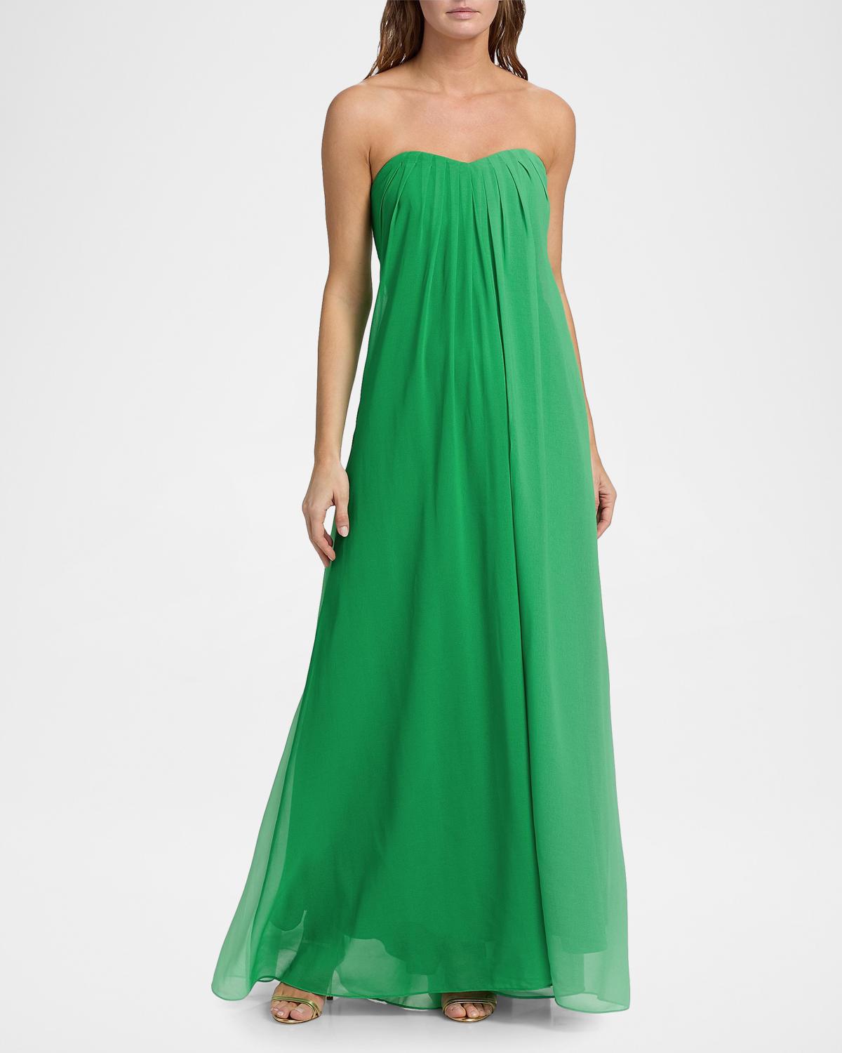 Sunset Stripe Strapless Maxi Dress - thumbnail 4