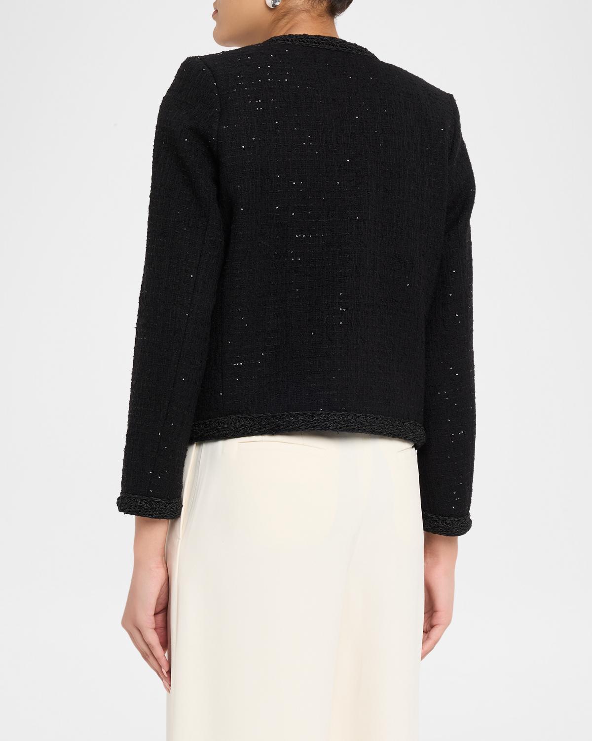 Sequin Tweed Jacket - thumbnail 3
