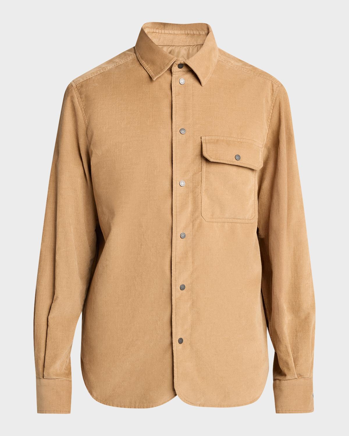 Tony_man　MONCLER Tony_man MONCLER Moncler Men's Cotton-Leather Shirt Jacket