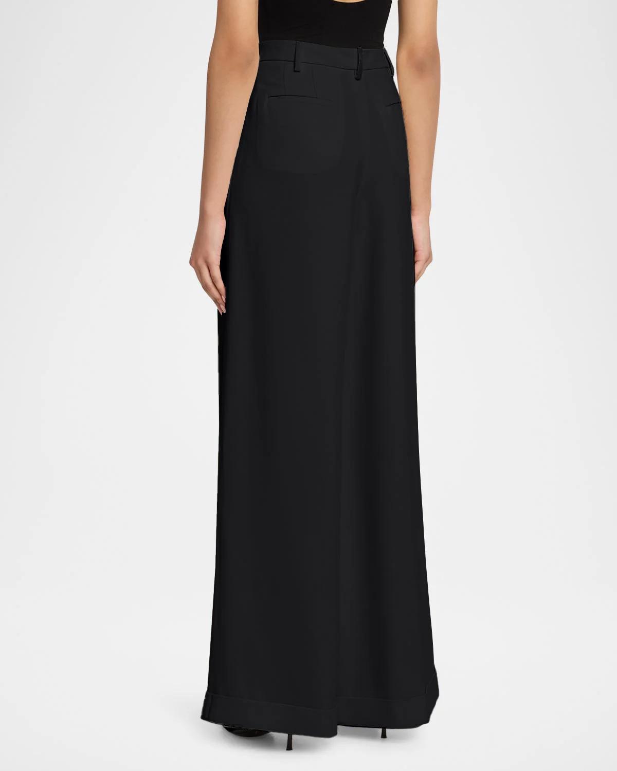 Wide-Leg Cady Pants - thumbnail 3