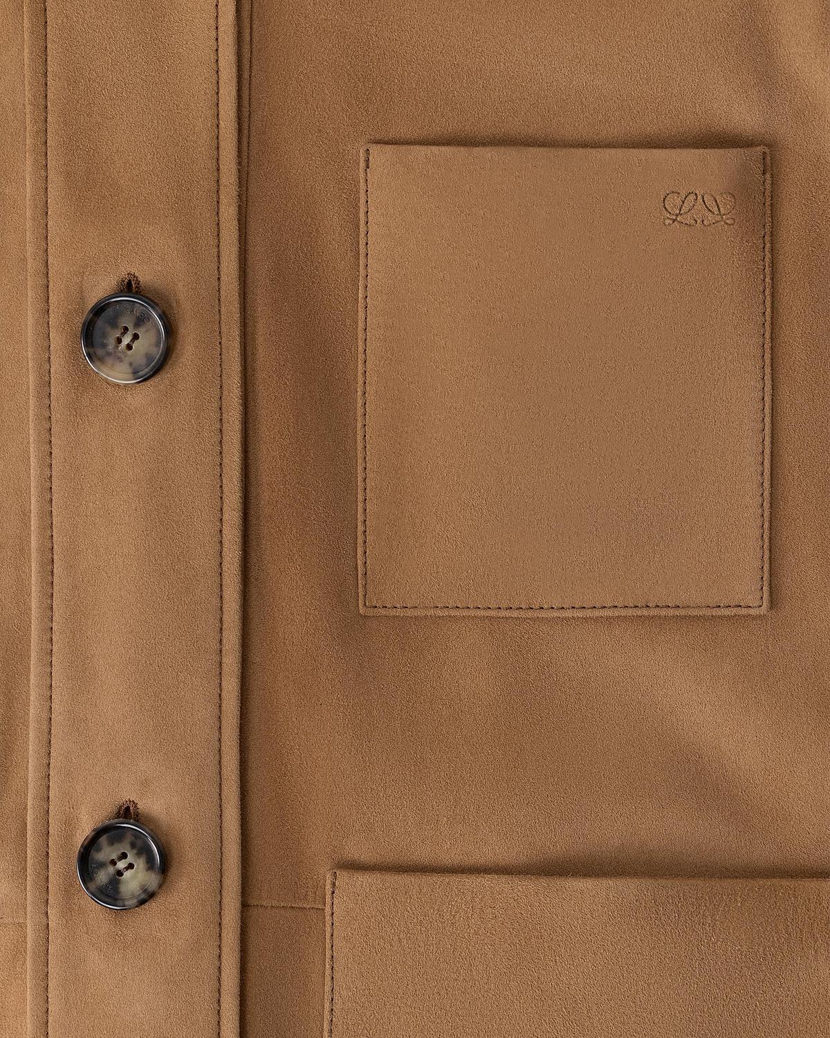 Workwear High-Low Suede Jacket - thumbnail 5