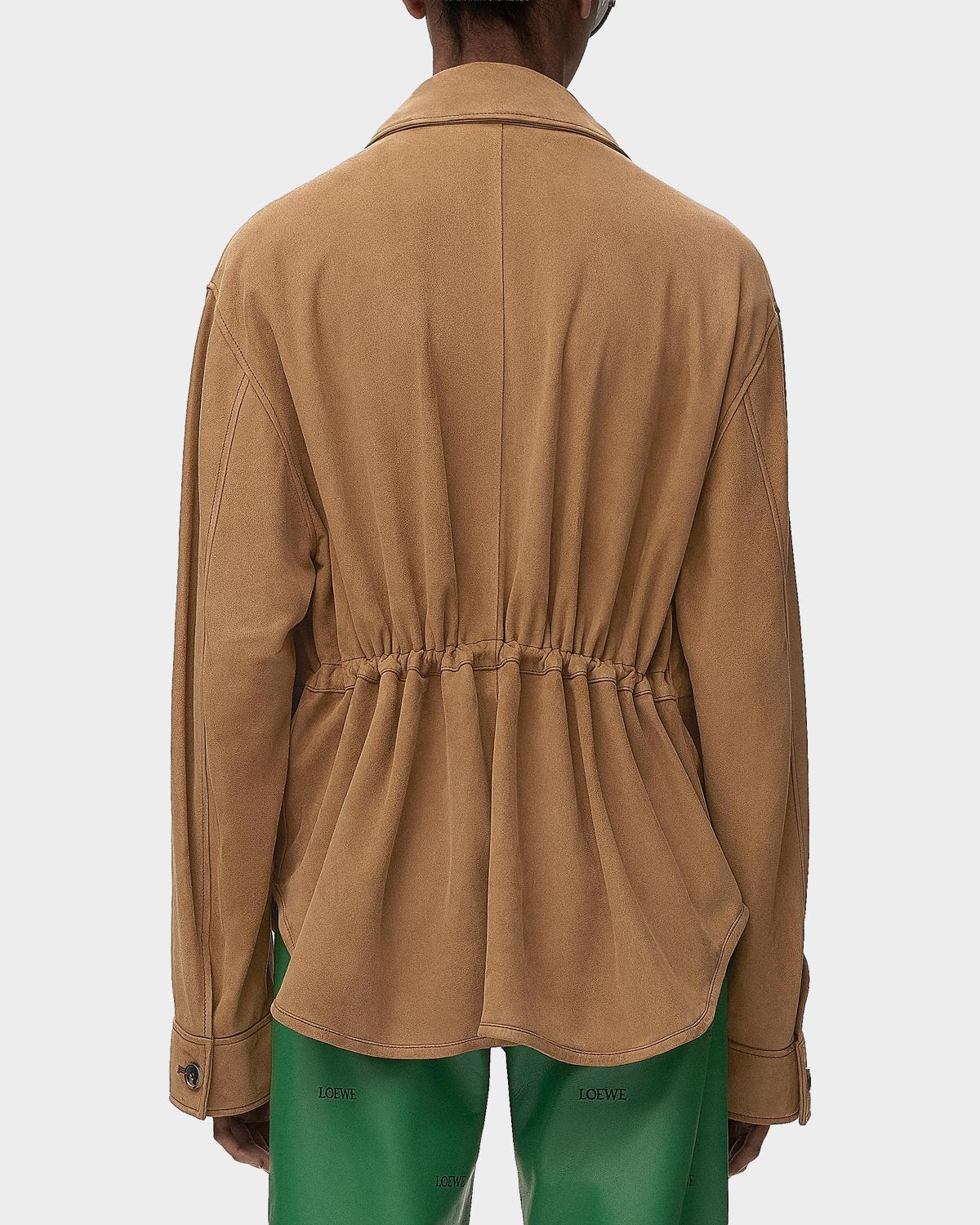 Workwear High-Low Suede Jacket - thumbnail 6