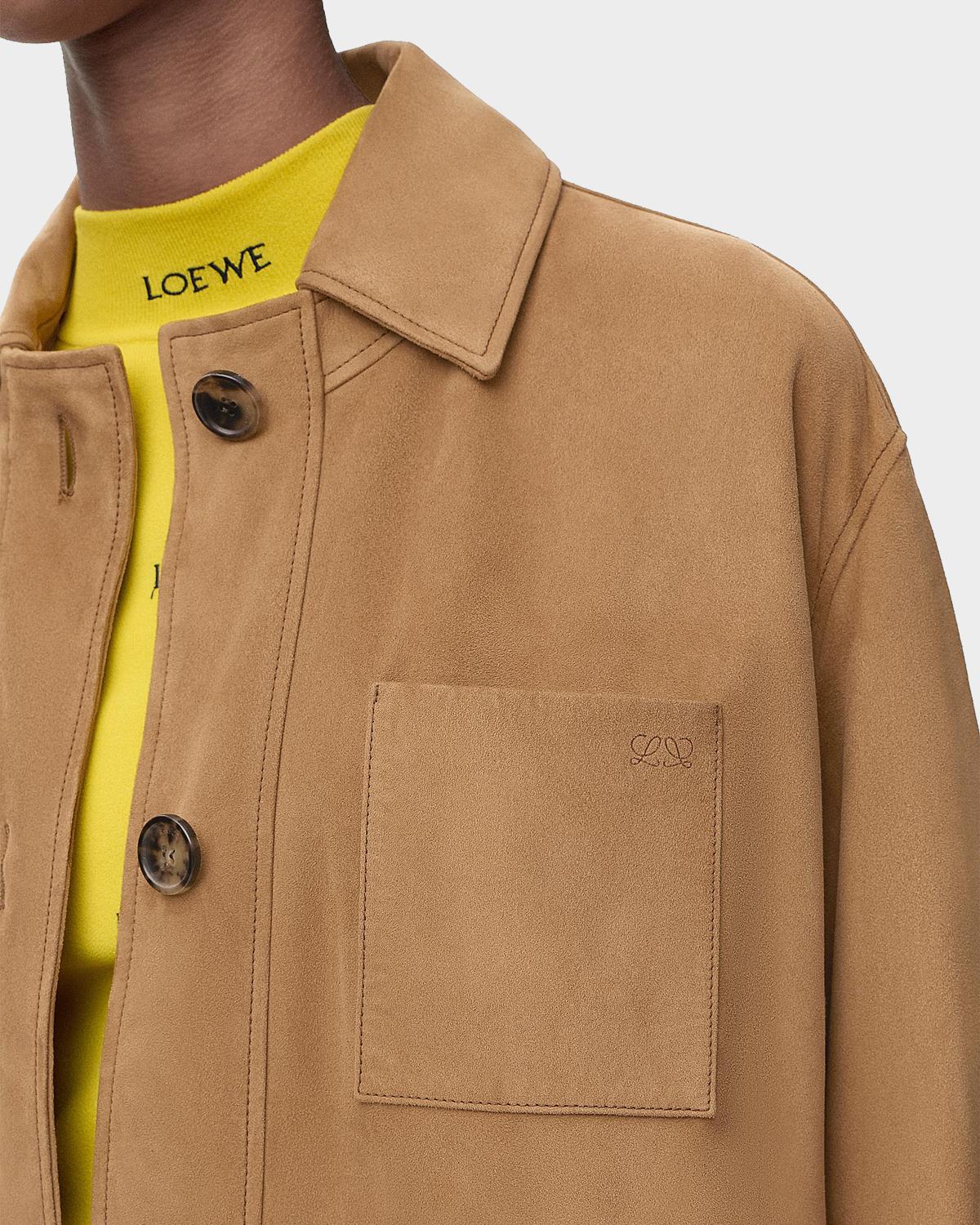 Workwear High-Low Suede Jacket - thumbnail 7