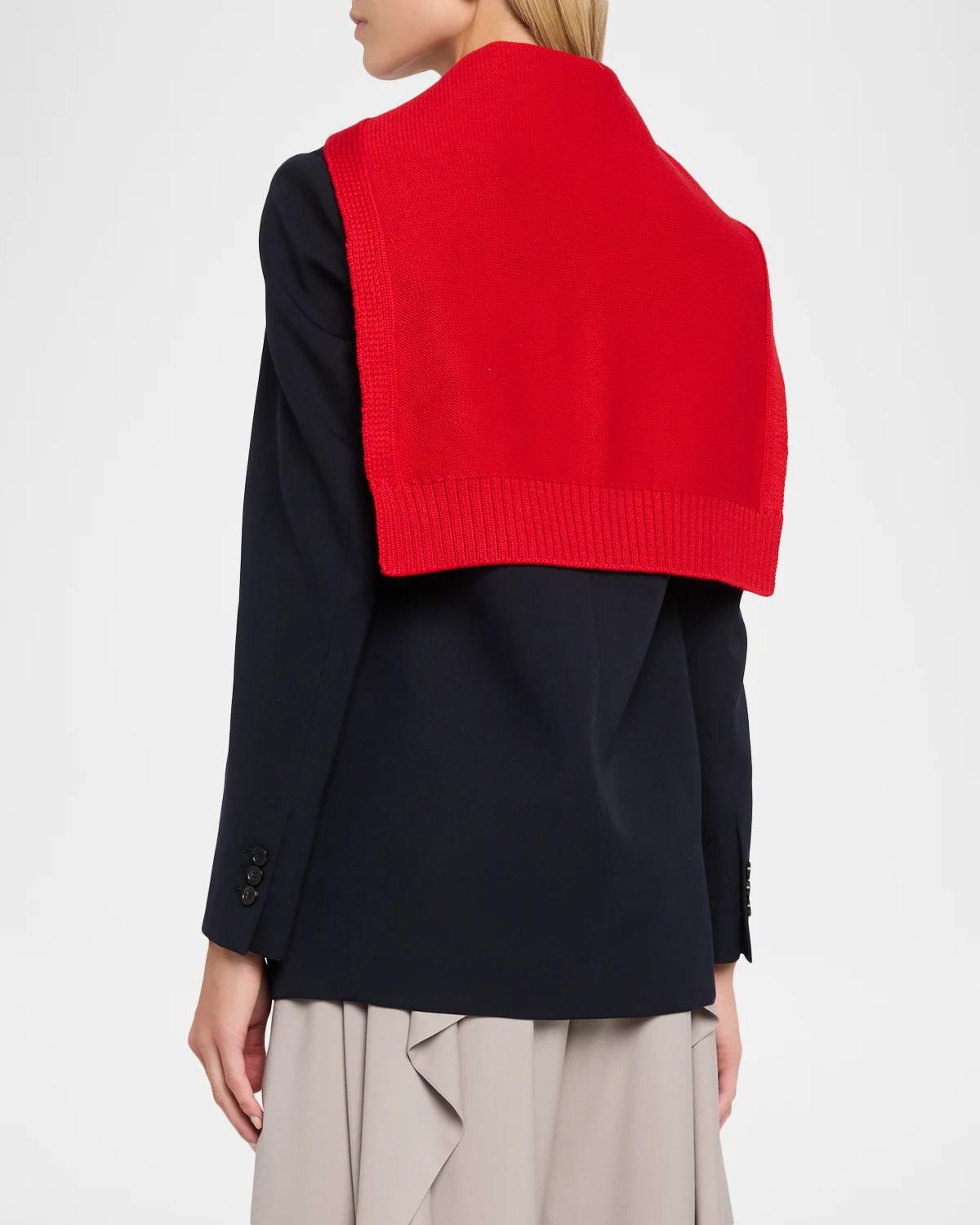 Detachable Sailor Panel Double-Breasted Jacket - thumbnail 3