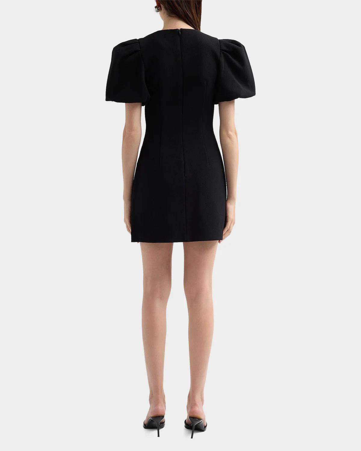 Livia Sequin Puff-Sleeve Mini Dress - thumbnail 3