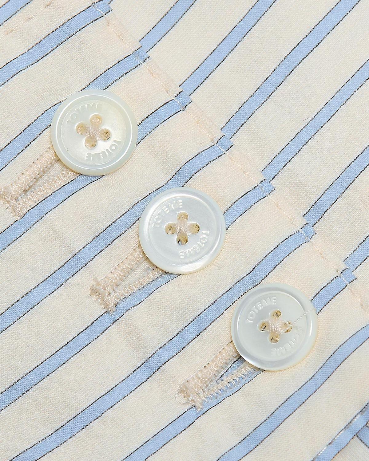 Striped Cotton-Silk Balloon Trousers - thumbnail 5