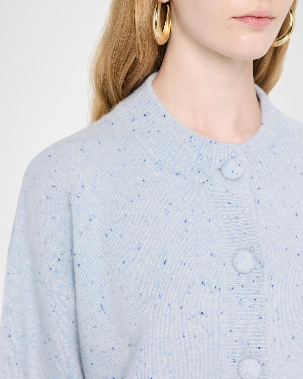 The Lightweight Cashmere Crewneck Cardigan - thumbnail 5
