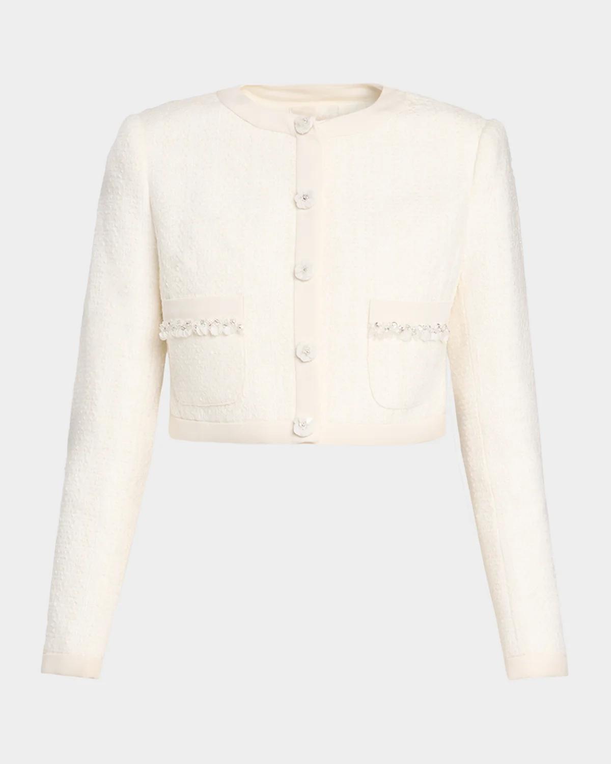Alphie Bouclé Tweed Jacket