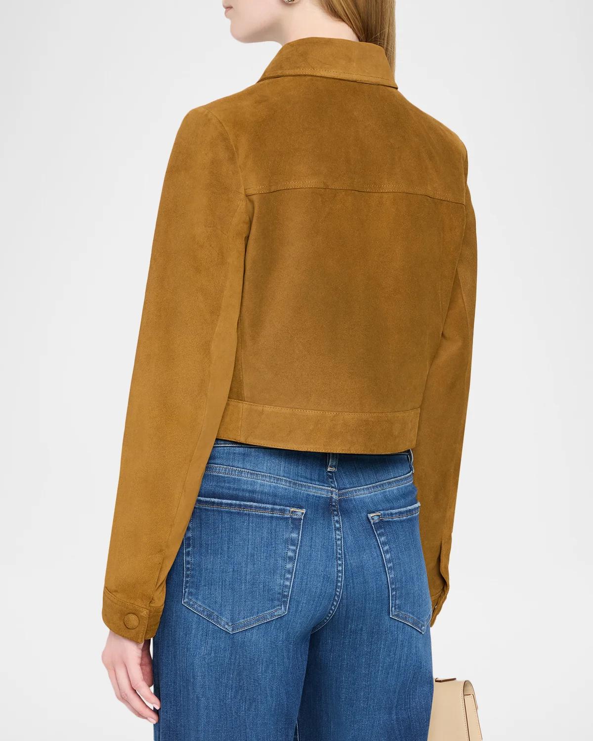 The Suede Small Jacket - thumbnail 3
