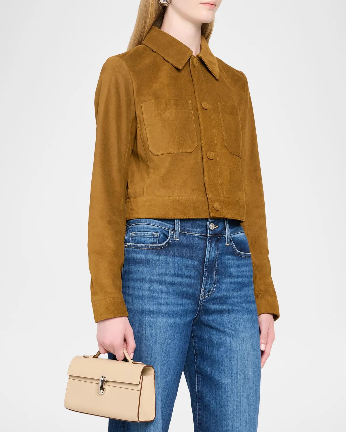 The Suede Small Jacket - thumbnail 4