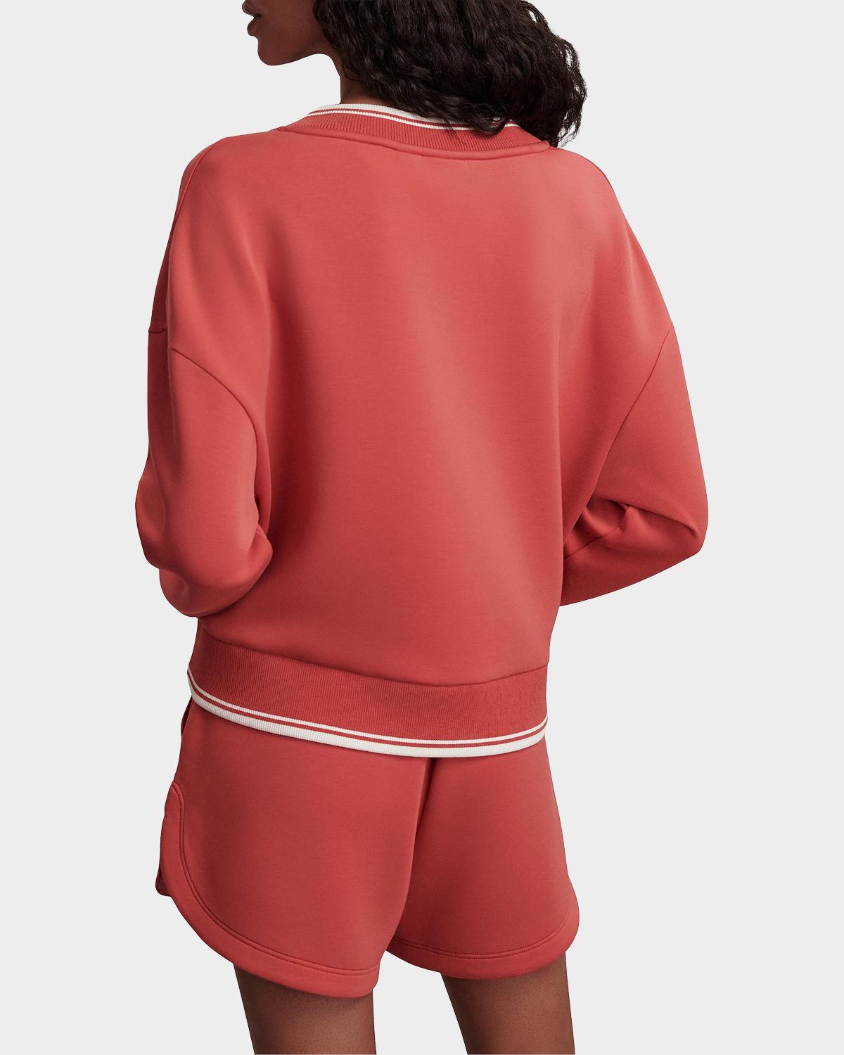 Blithe DoubleSoft® Striped-Trim Sweatshirt - thumbnail 4