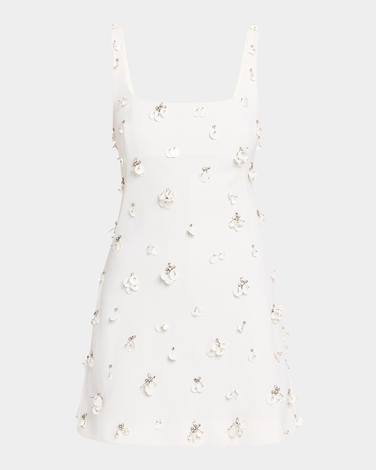Ziva Sleeveless Embellished Mini Dress