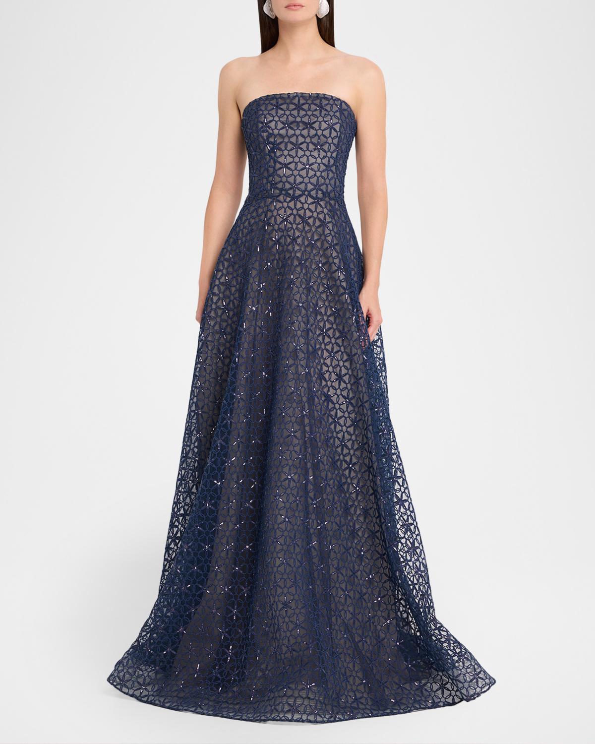 Strapless Cording Gown - thumbnail 2