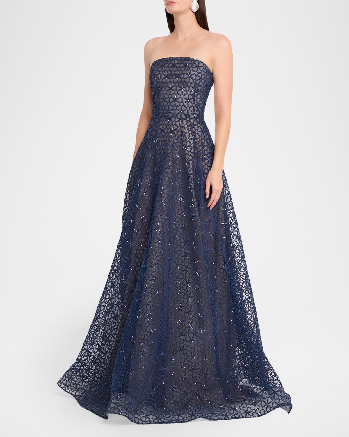 Strapless Cording Gown - thumbnail 4