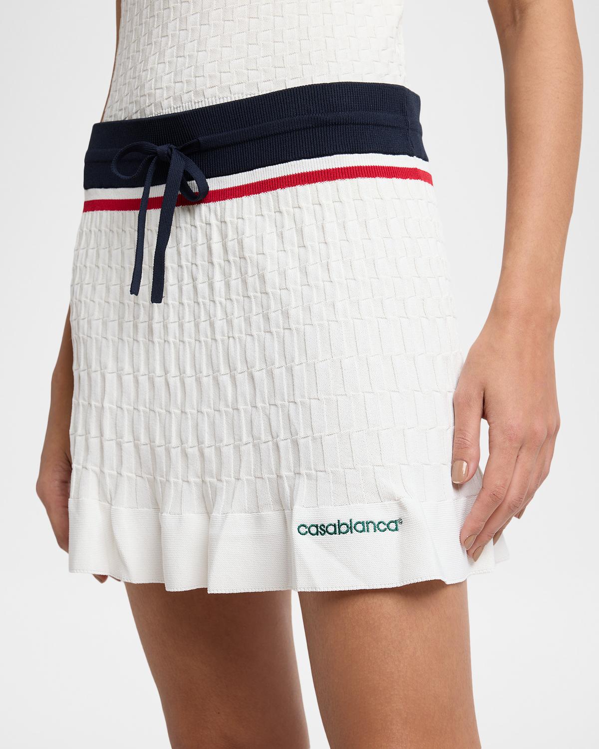 Knit Tennis Mini Skirt - thumbnail 5