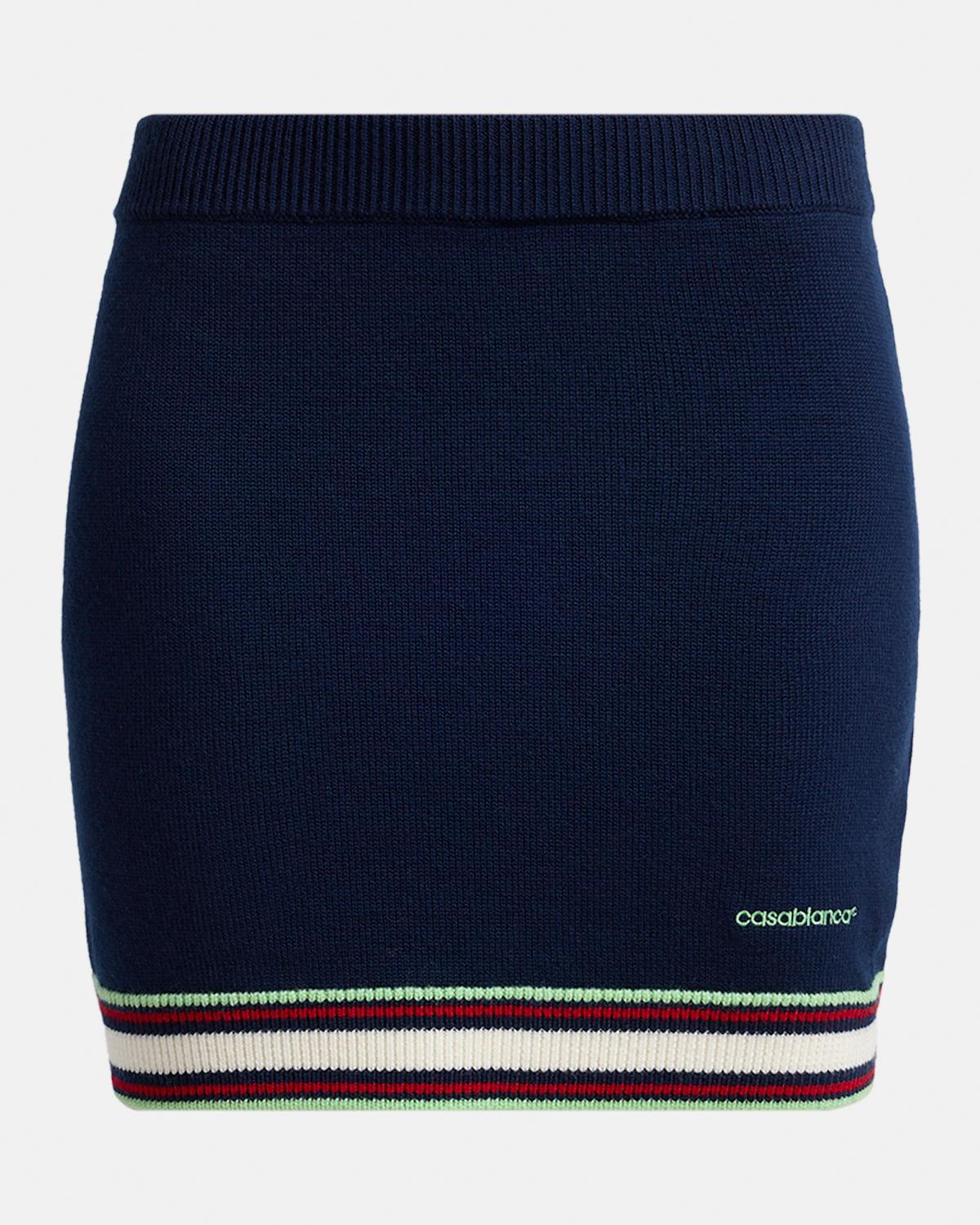 Merino Wool Mini Skirt
