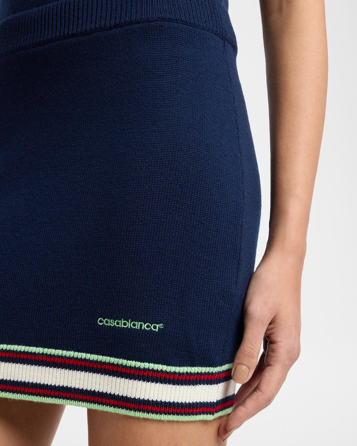 Merino Wool Mini Skirt - thumbnail 5