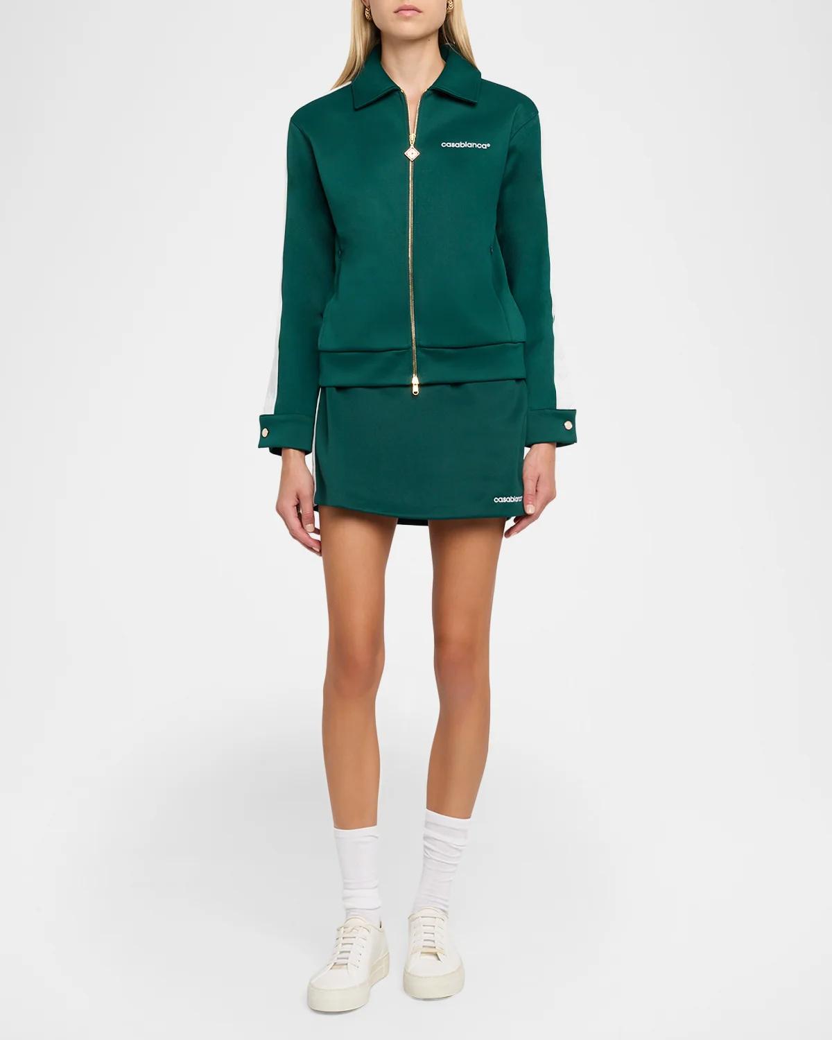 Side-Stripe Scuba Bomber Jacket - thumbnail 2
