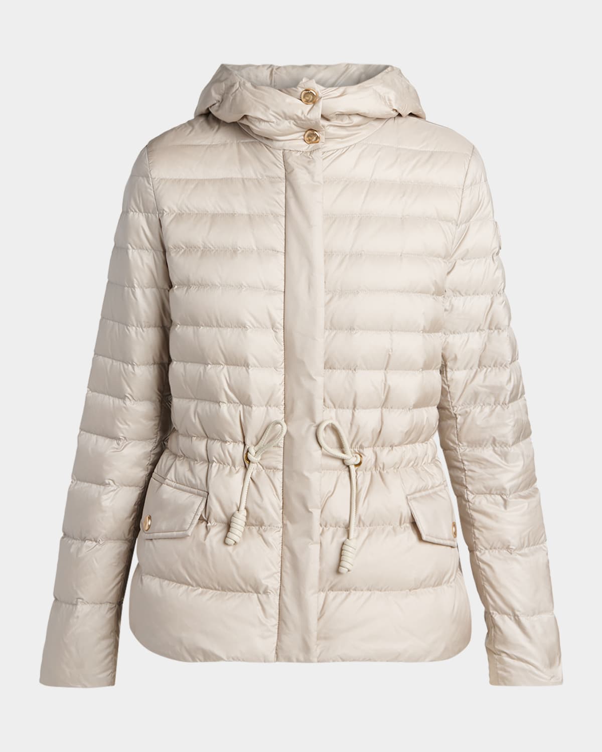 Moncler Raies Hooded Short Down Jacket | Neiman Marcus