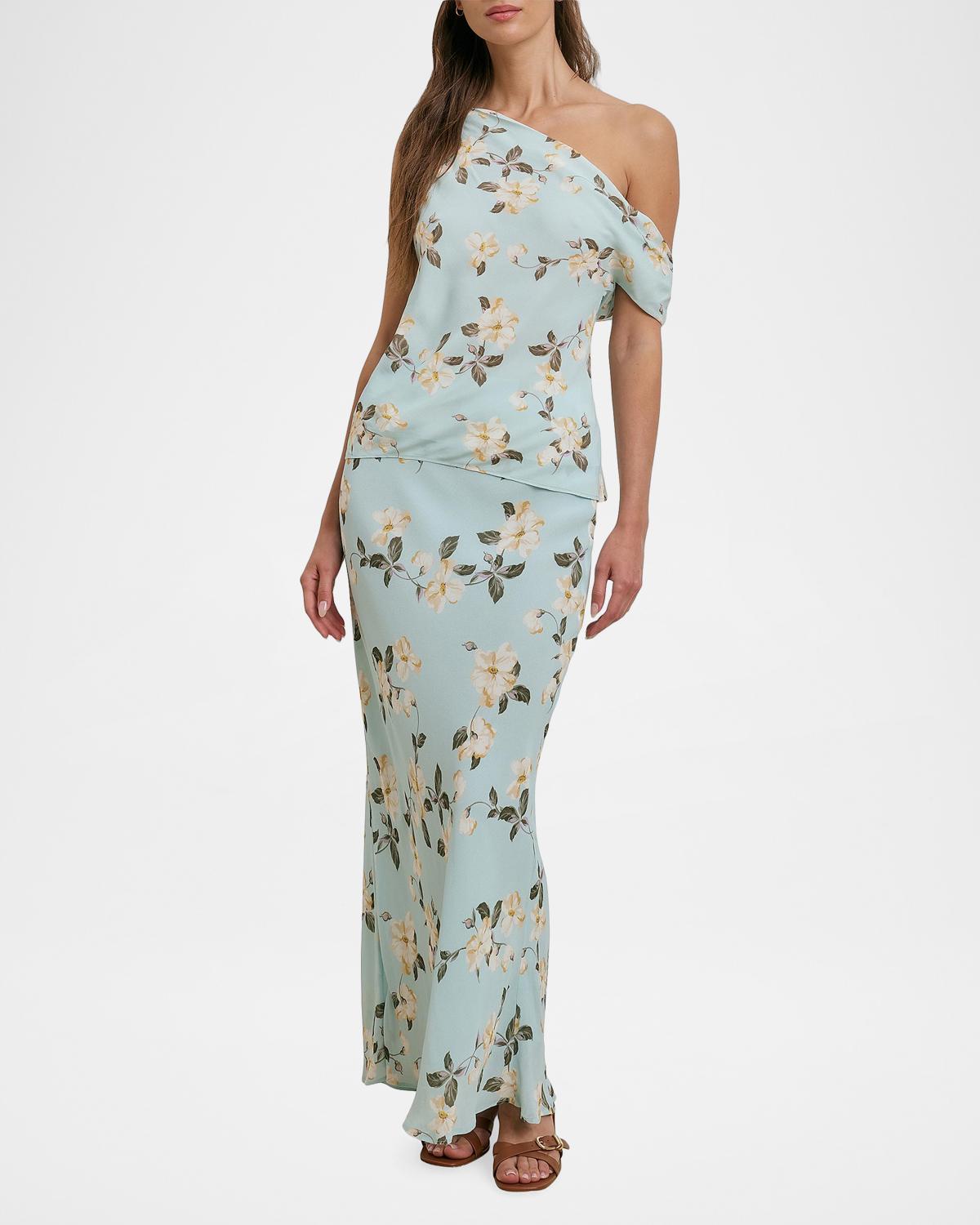 The Favorite Floral Print Maxi Skirt - thumbnail 2