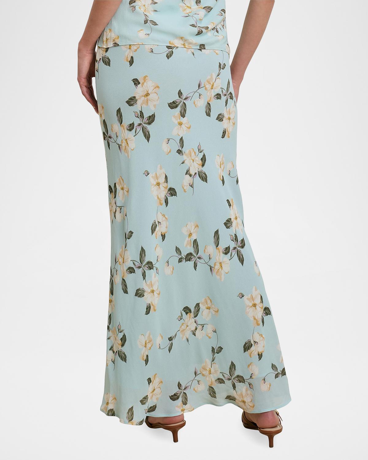 The Favorite Floral Print Maxi Skirt - thumbnail 3