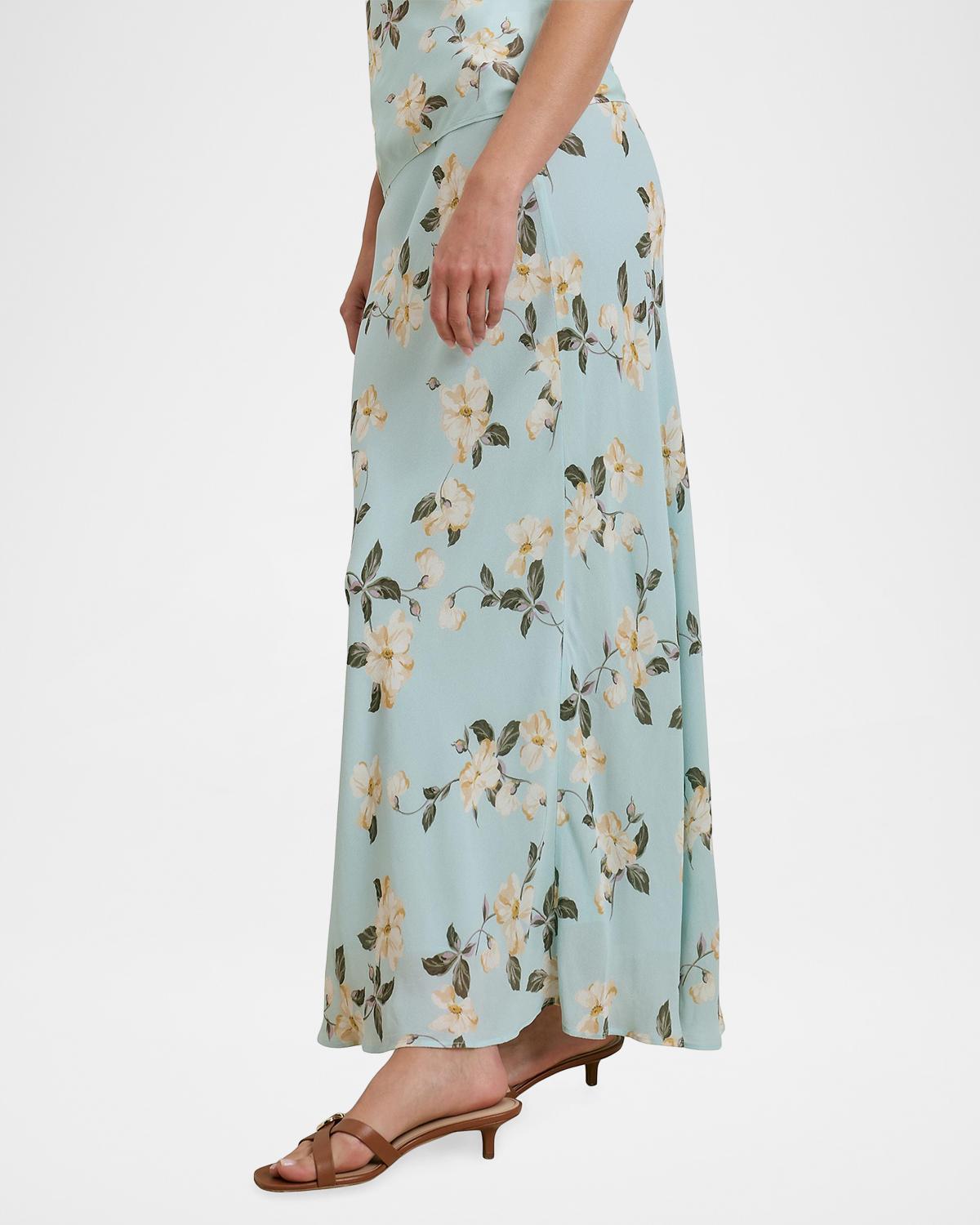 The Favorite Floral Print Maxi Skirt - thumbnail 4