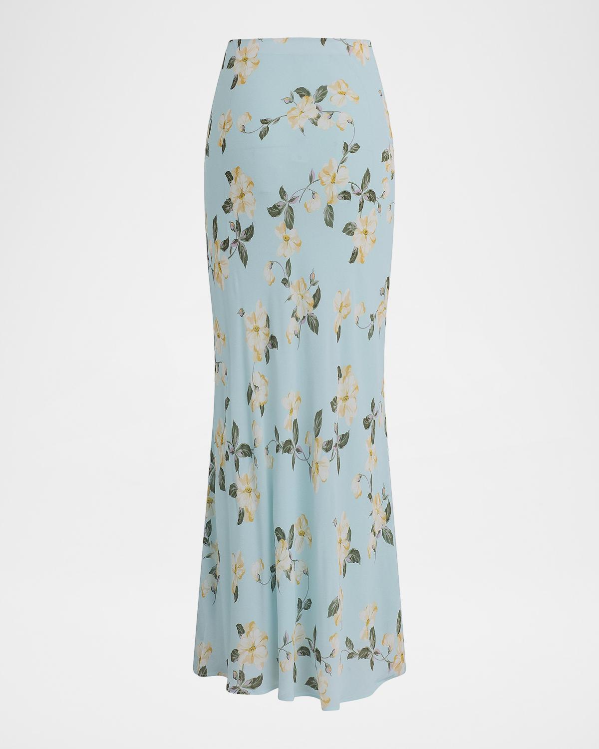 The Favorite Floral Print Maxi Skirt - thumbnail 5