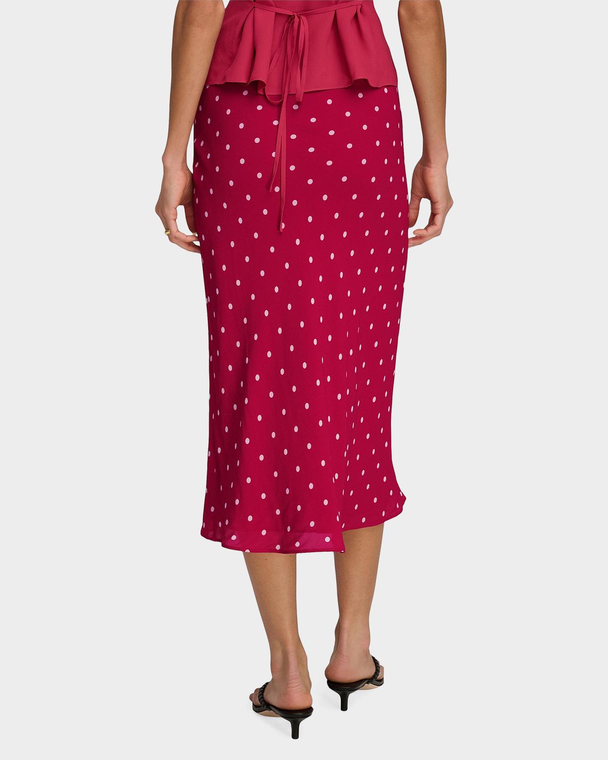 The Jojo Polka Dot Midi Skirt - thumbnail 3