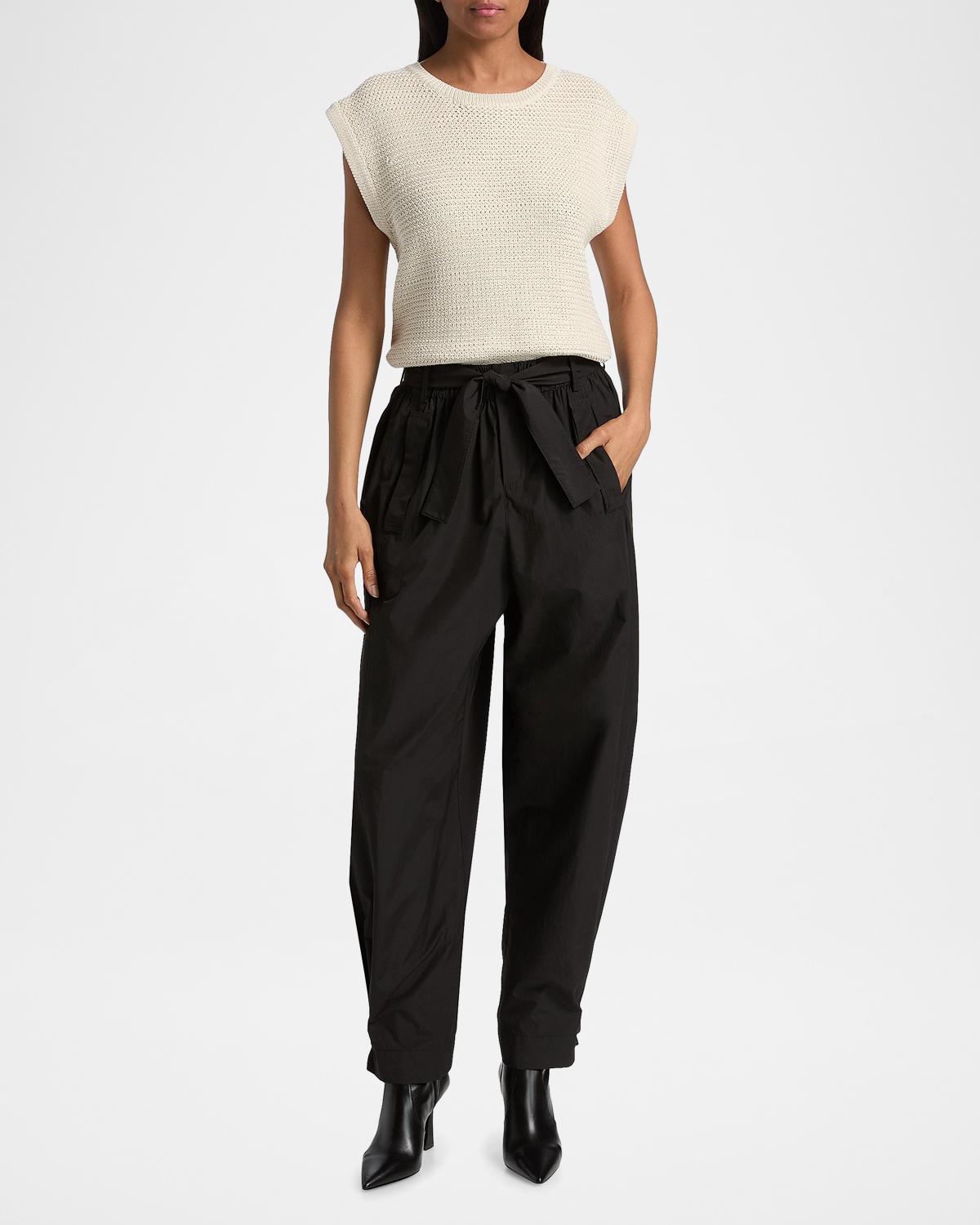 Vivienne Knit Cotton Sleeveless Top - thumbnail 2