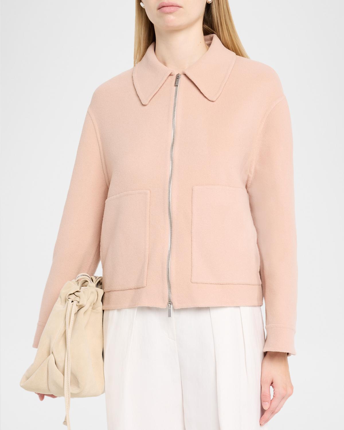 Wool-Cashmere Zip Jacket - thumbnail 4