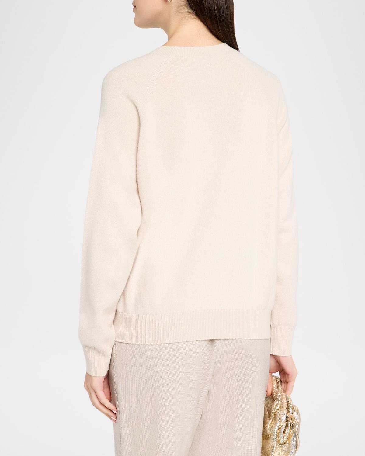 Striped Chain-Trim Crewneck Sweater - thumbnail 3