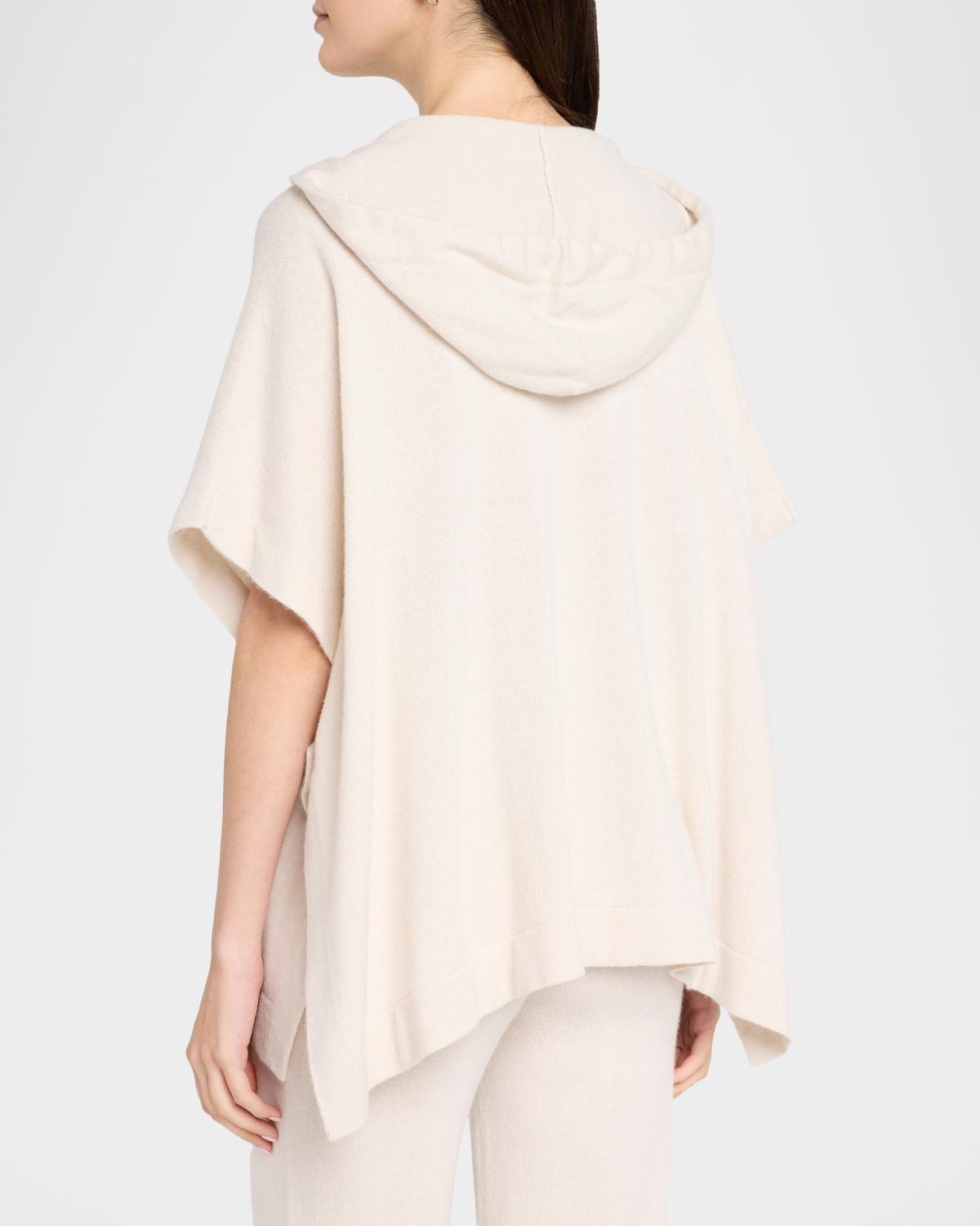 Hooded Chain-Trim Knit Sweater - thumbnail 3
