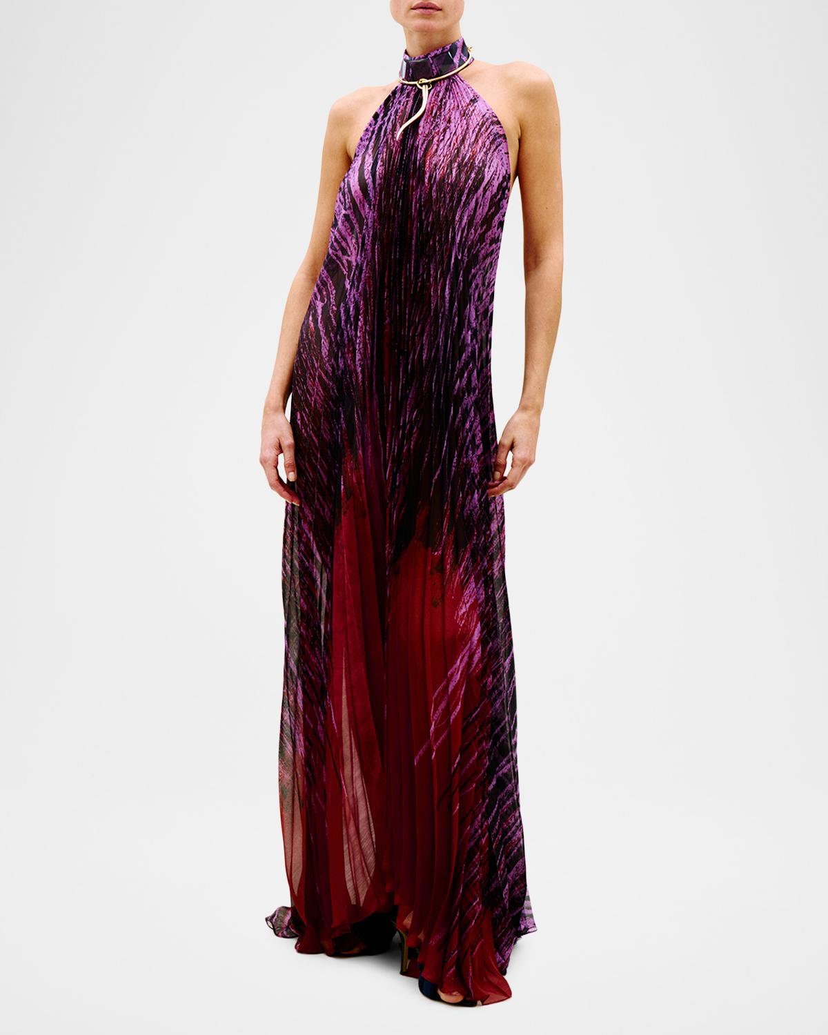 Lucia Halter Maxi Dress - thumbnail 2