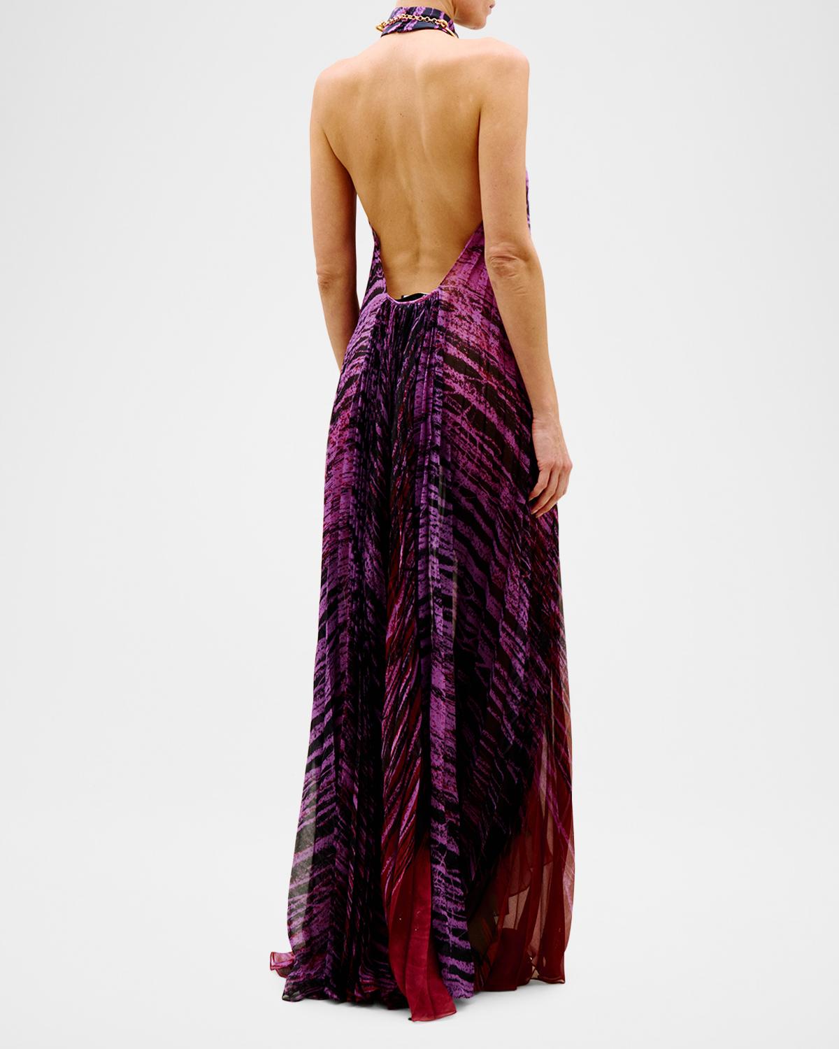 Lucia Halter Maxi Dress - thumbnail 3