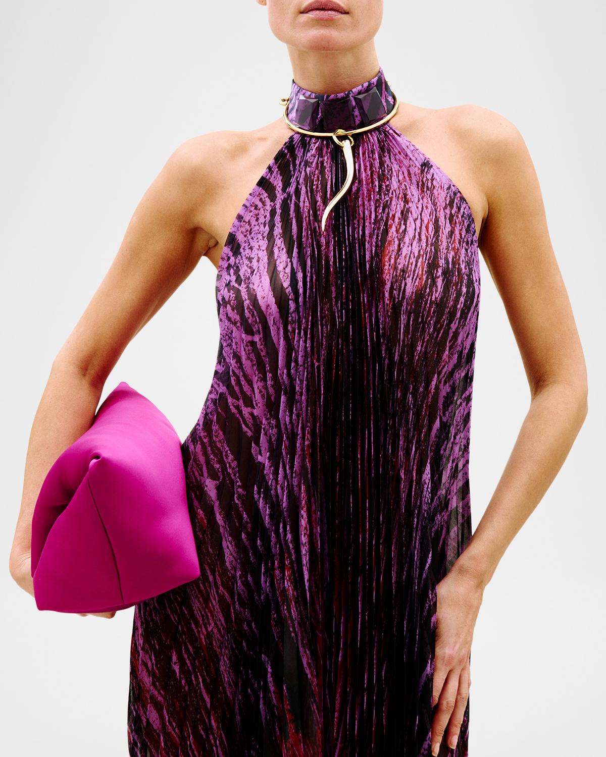 Lucia Halter Maxi Dress - thumbnail 4