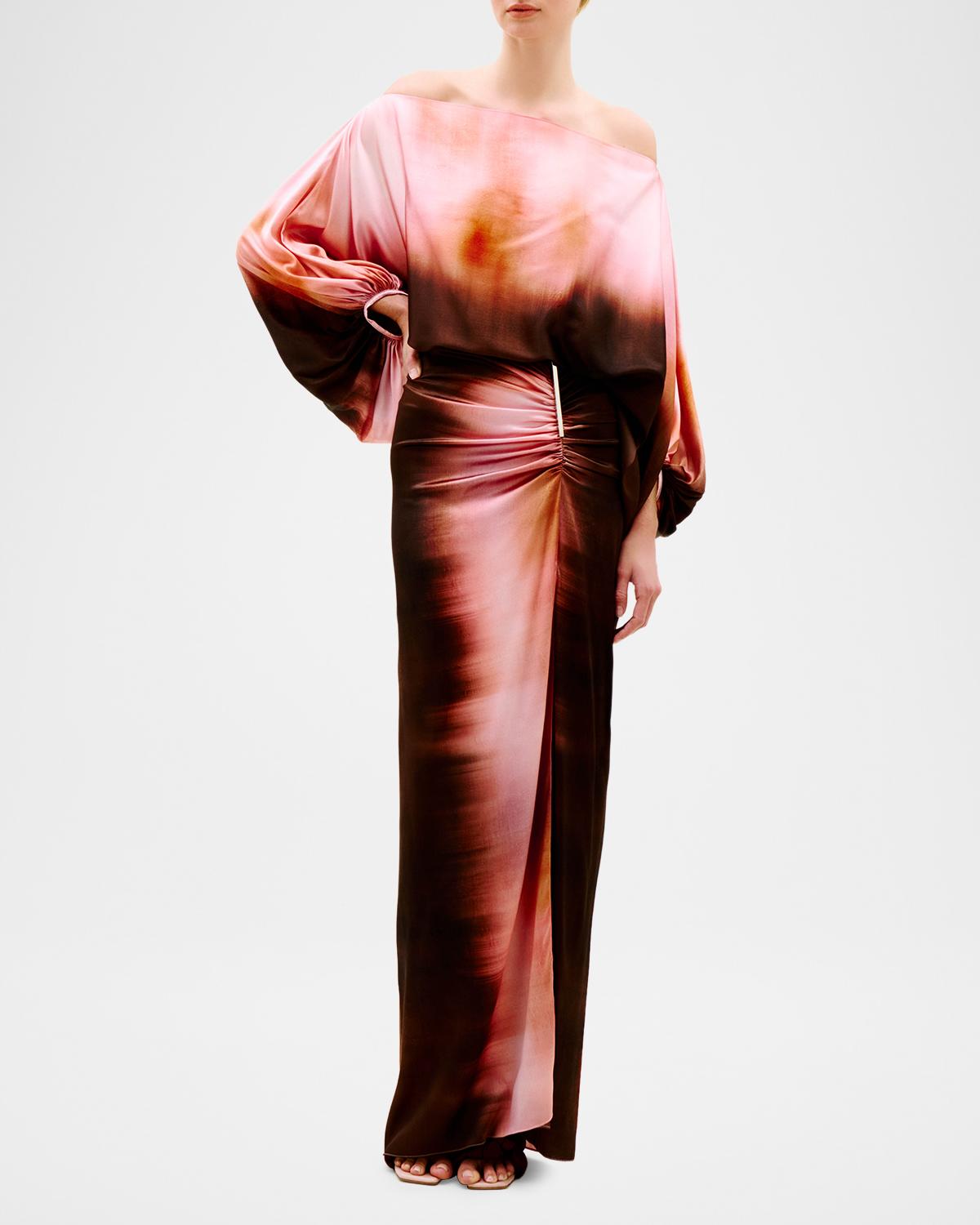 Keiry Silk Stretch Skirt - thumbnail 4