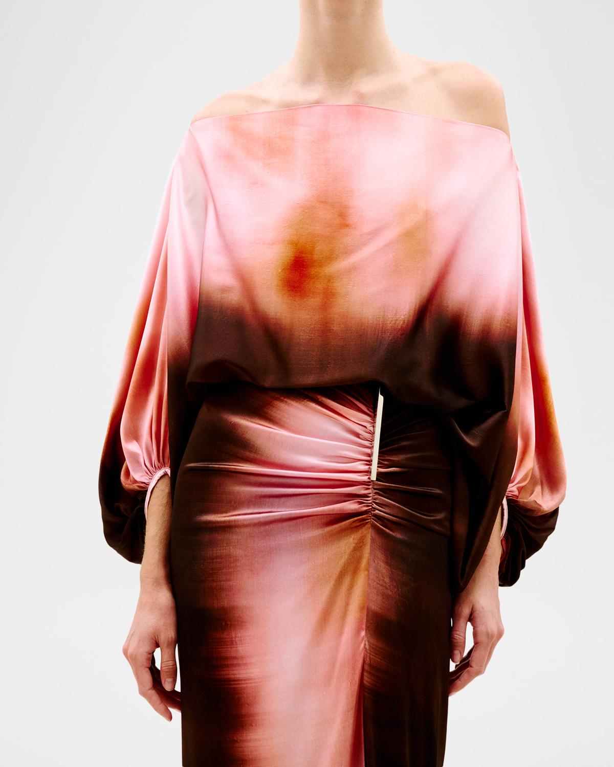 Bellagio Silk Stretch Blouse - thumbnail 4