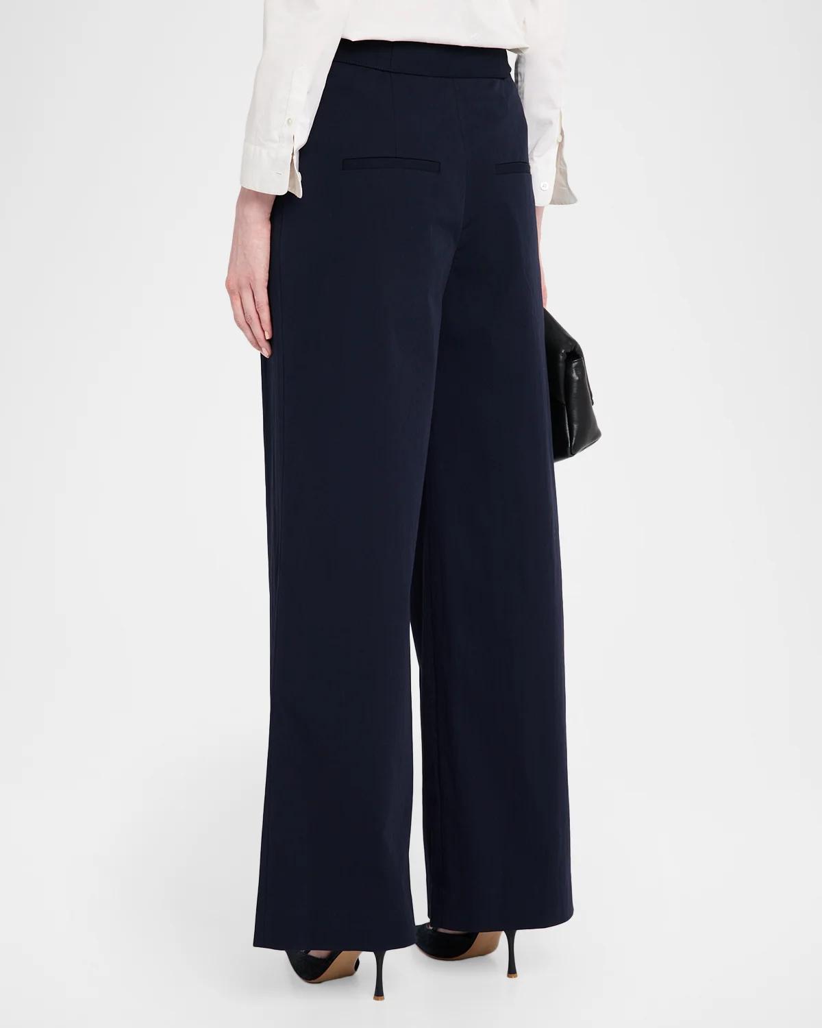 Allman Pleated Wide-Leg Pants - thumbnail 3
