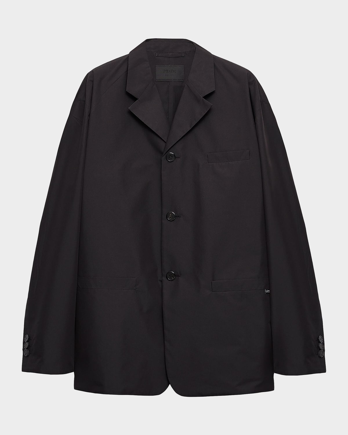 Prada 25aw コットン ジャケット PRADA / プラダ】25AW コットンジャケット | 洗練されたミニマリズムを