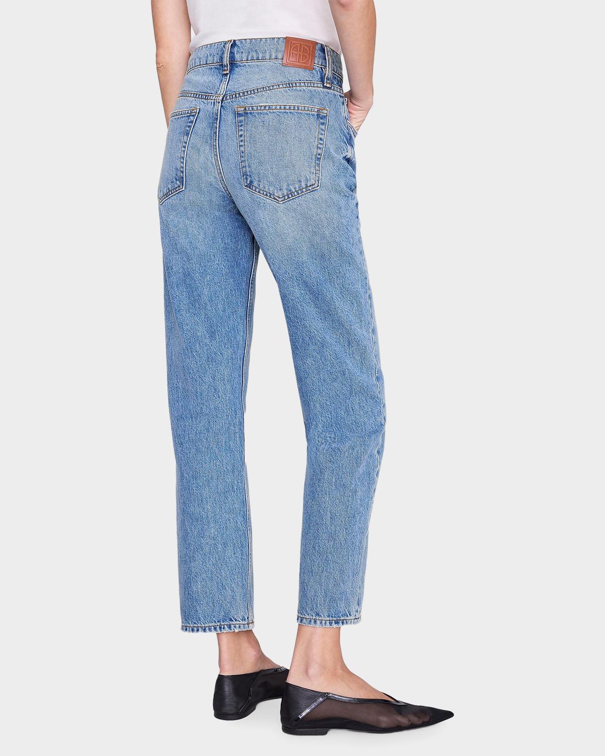 Kate Cotton Straight-Leg Jeans - thumbnail 3